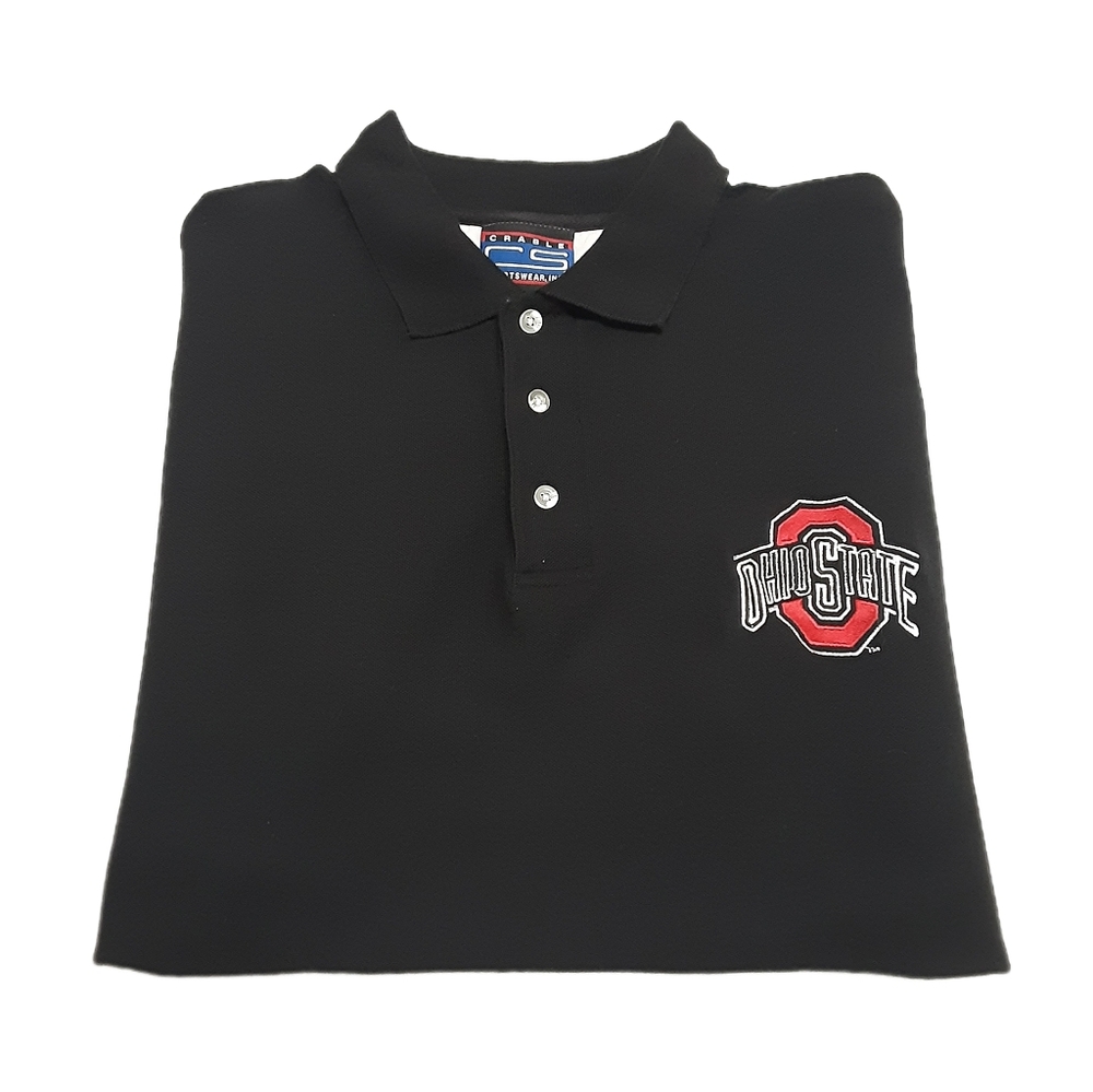 Ohio State Polo Golf Shirt Mens Large